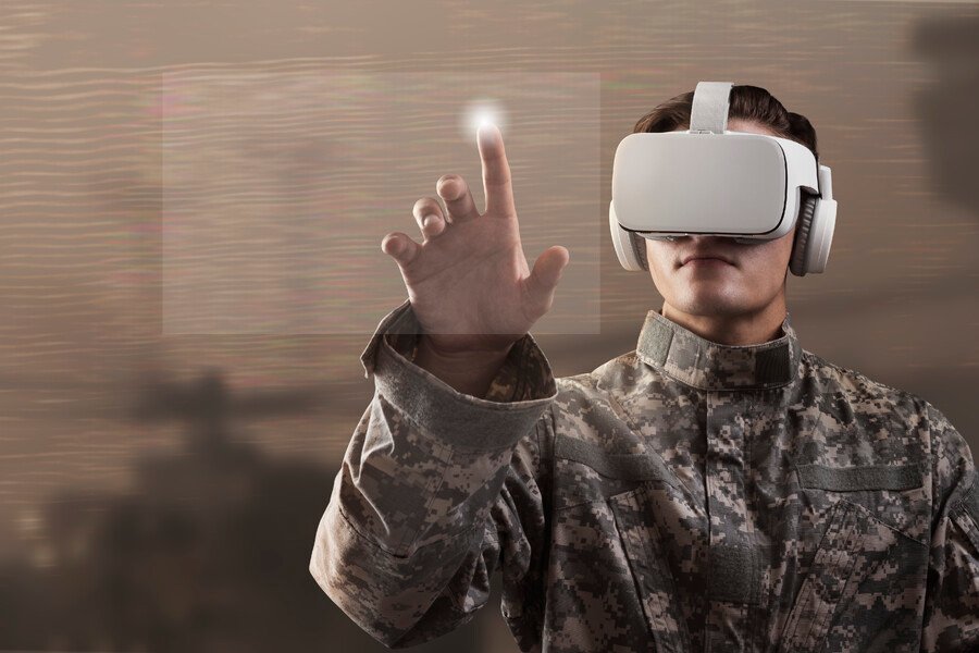 AI VR Simulator Military Training Education Efficient Safe Economy